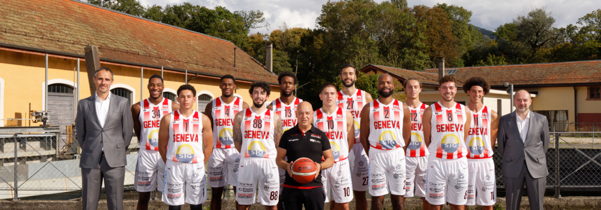 équipe de basquet photo de groupe